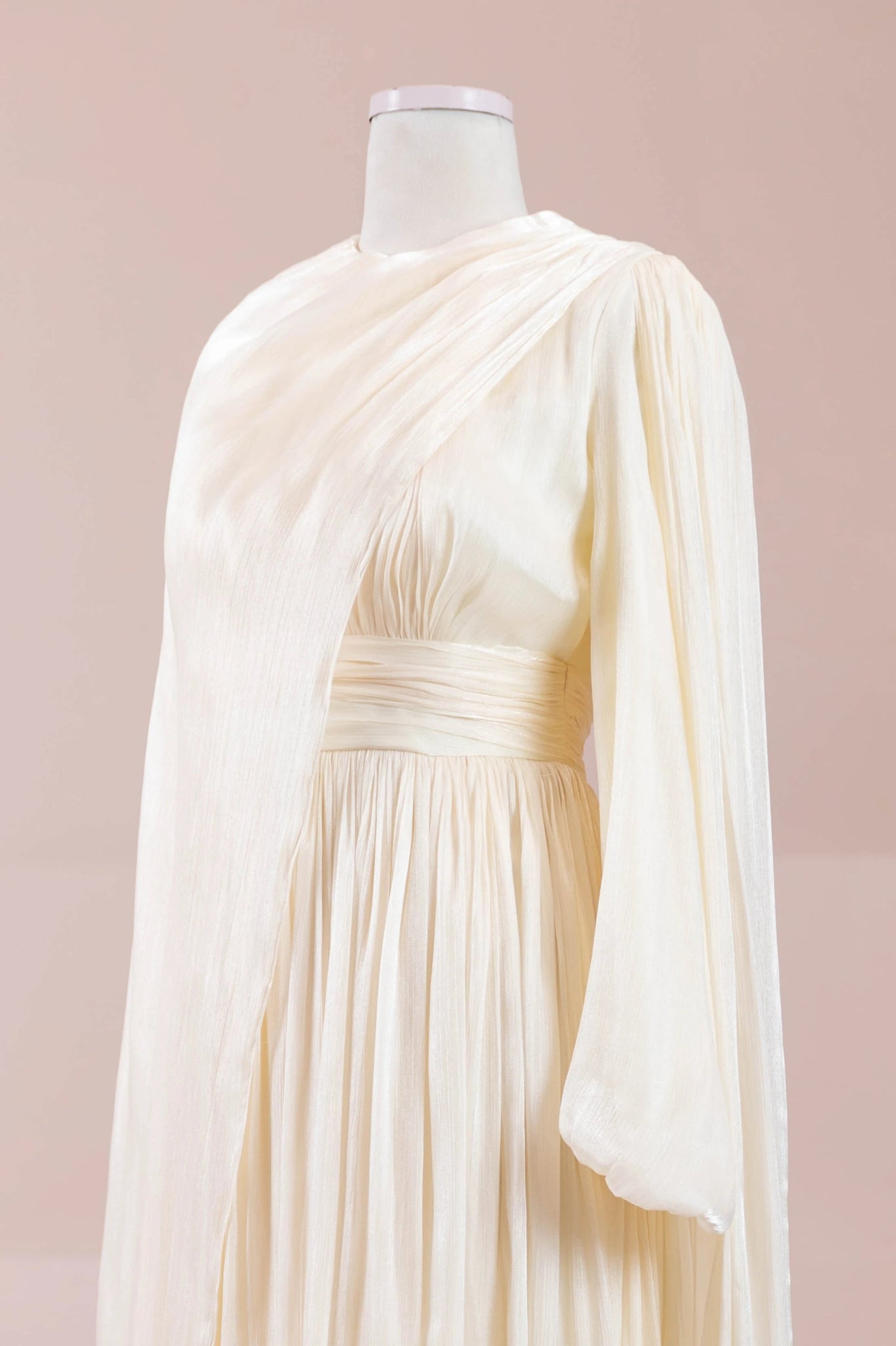 Velasca Tesettür Abiye - FioraofDress - tesettur - abiye - Ekru - 38 - hijab - evening - dress