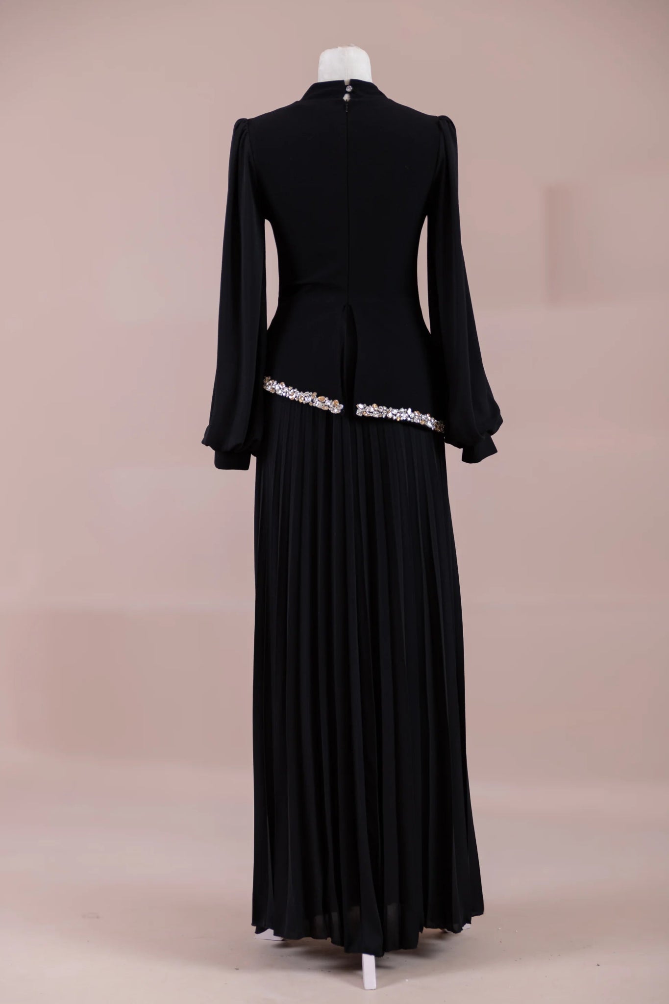 Zela Tesettür Abiye - FioraofDress - tesettur - abiye - Siyahh - 38 - hijab - evening - dress