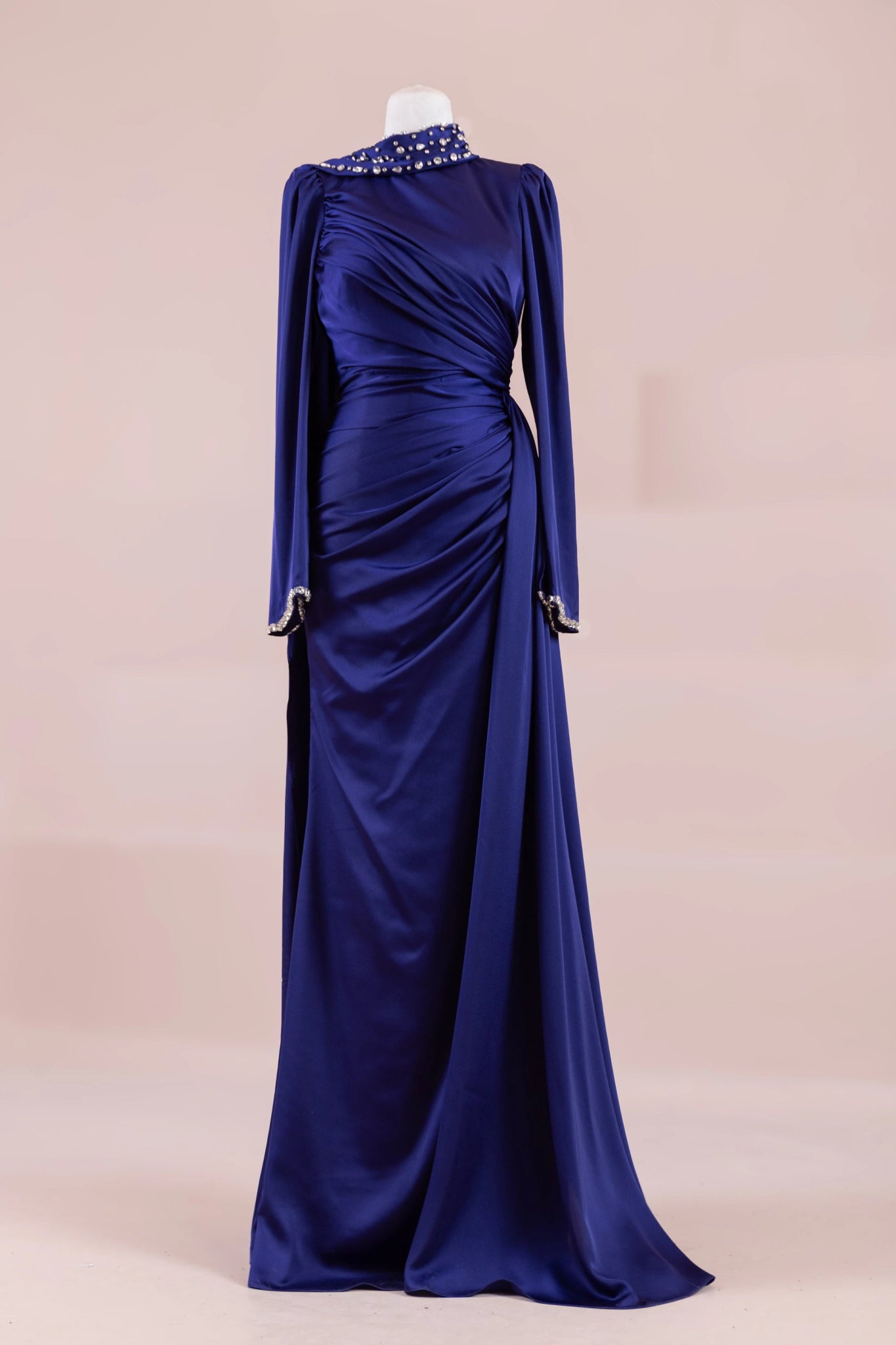 Ziri Tesettür Abiye - FioraofDress - tesettur - abiye - SAX - 36 - hijab - evening - dress