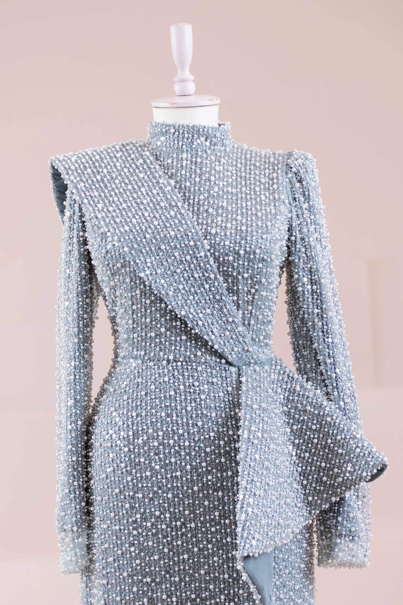 Ziva Tesettür Abiye - FioraofDress - tesettur - abiye - mint - 38 - hijab - evening - dress