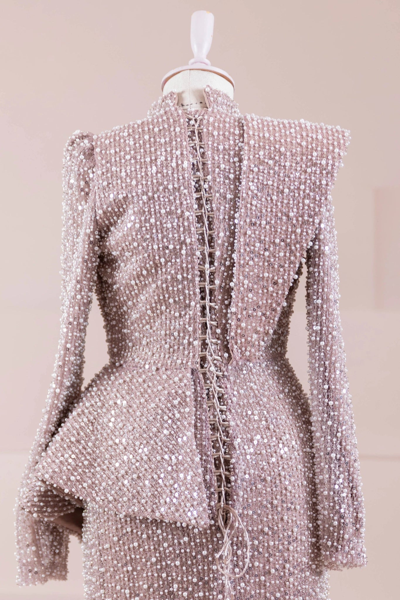 Ziva Tesettür Abiye - FioraofDress - tesettur - abiye - Pudra - 38 - hijab - evening - dress